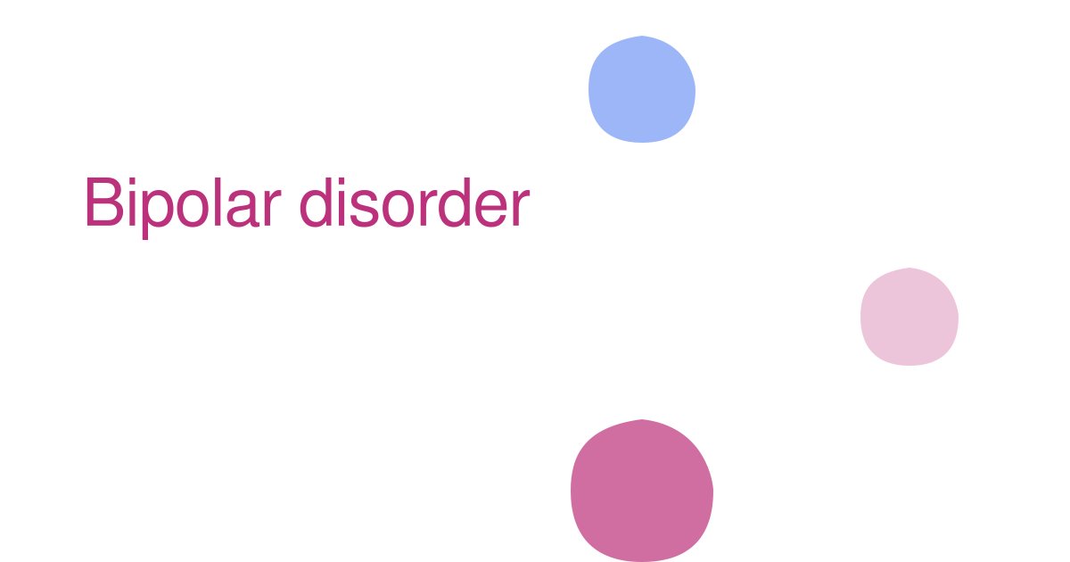 Bipolar disorder