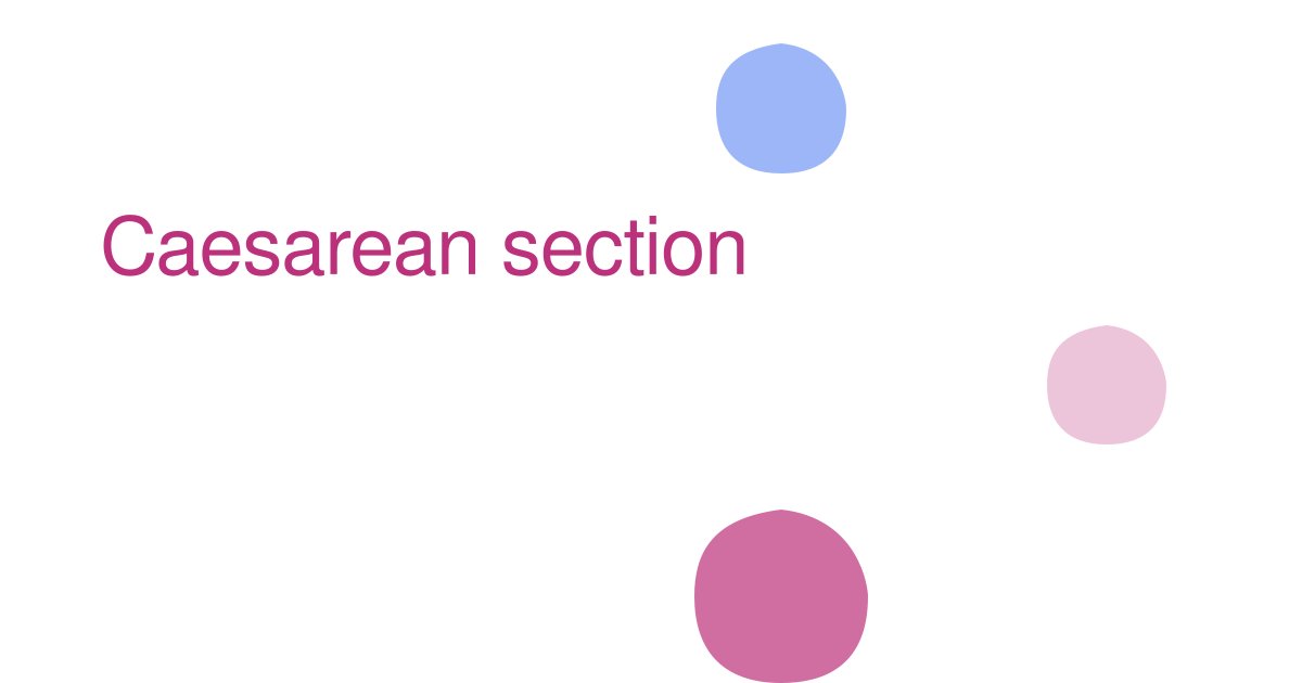 Caesarean section