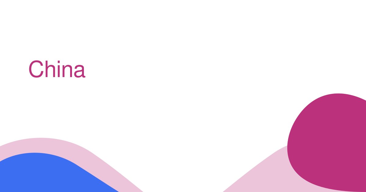 China