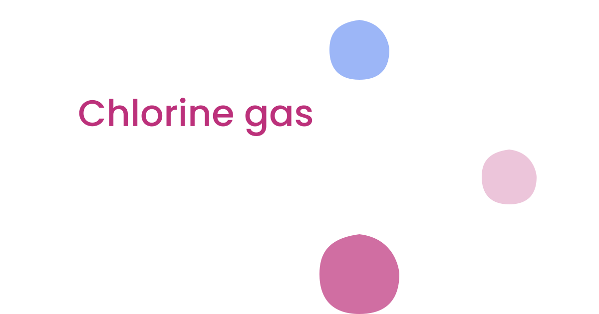 Chlorine gas
