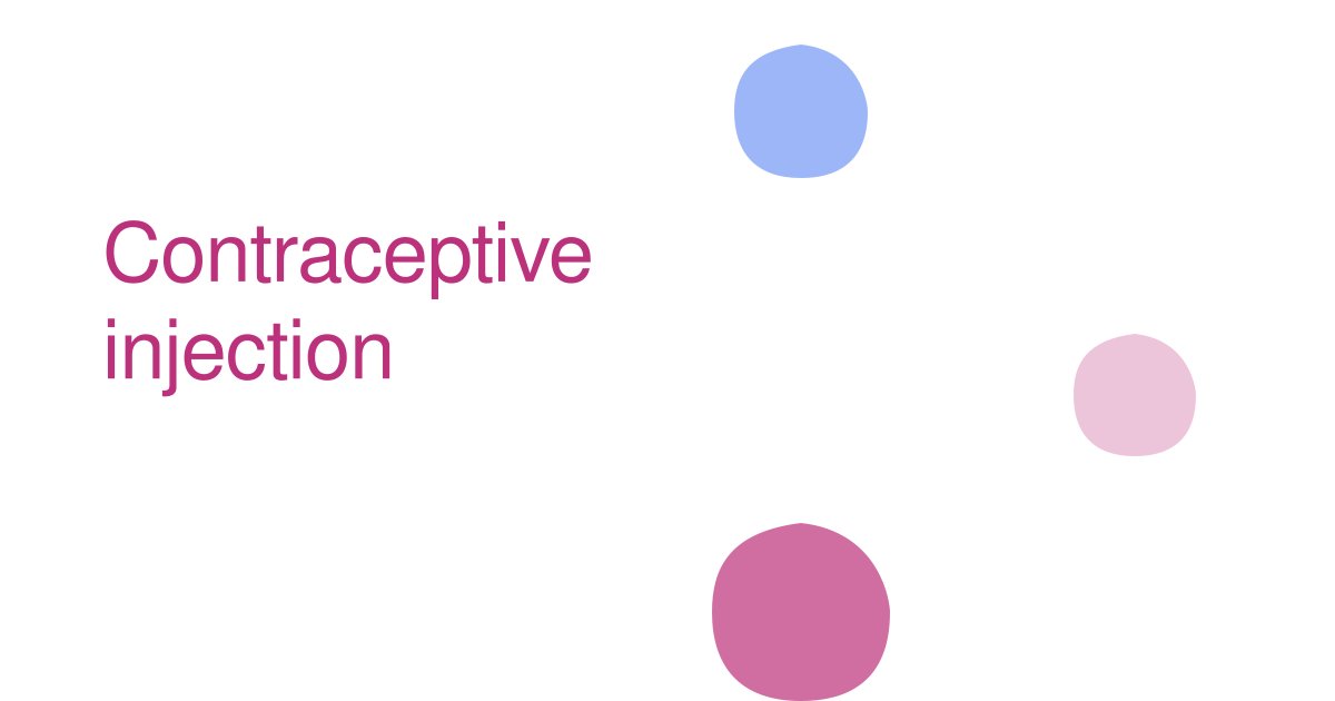 Contraceptive injection