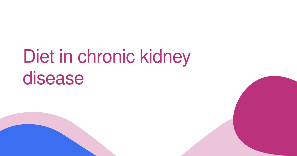 Diet in chronic kidney disease