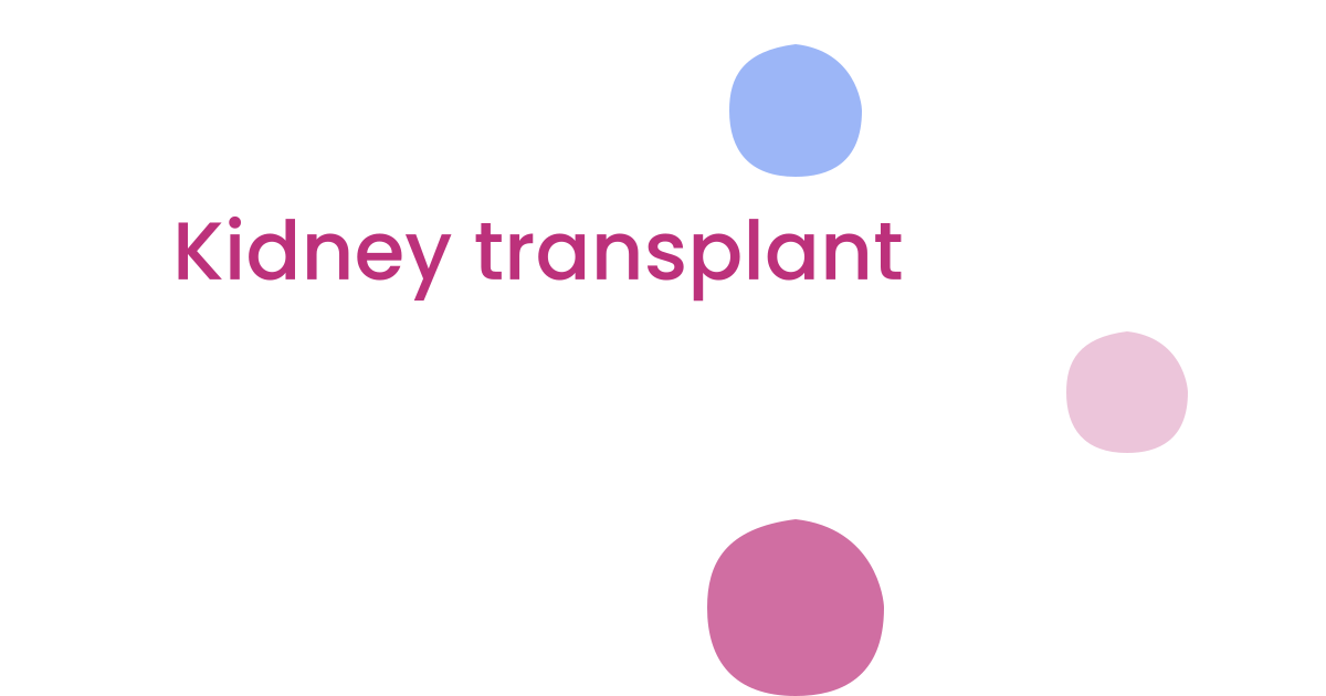 Kidney transplant