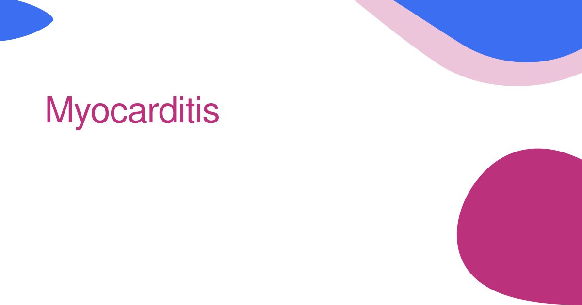 Myocarditis