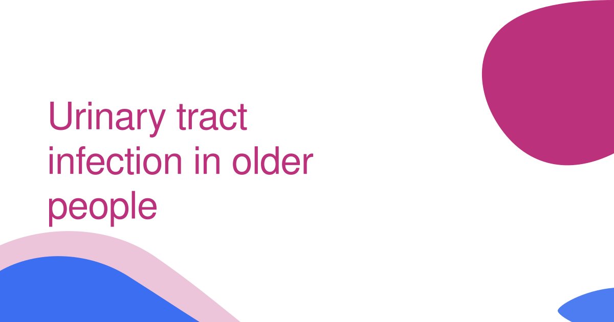 Urinary tract infection in older people